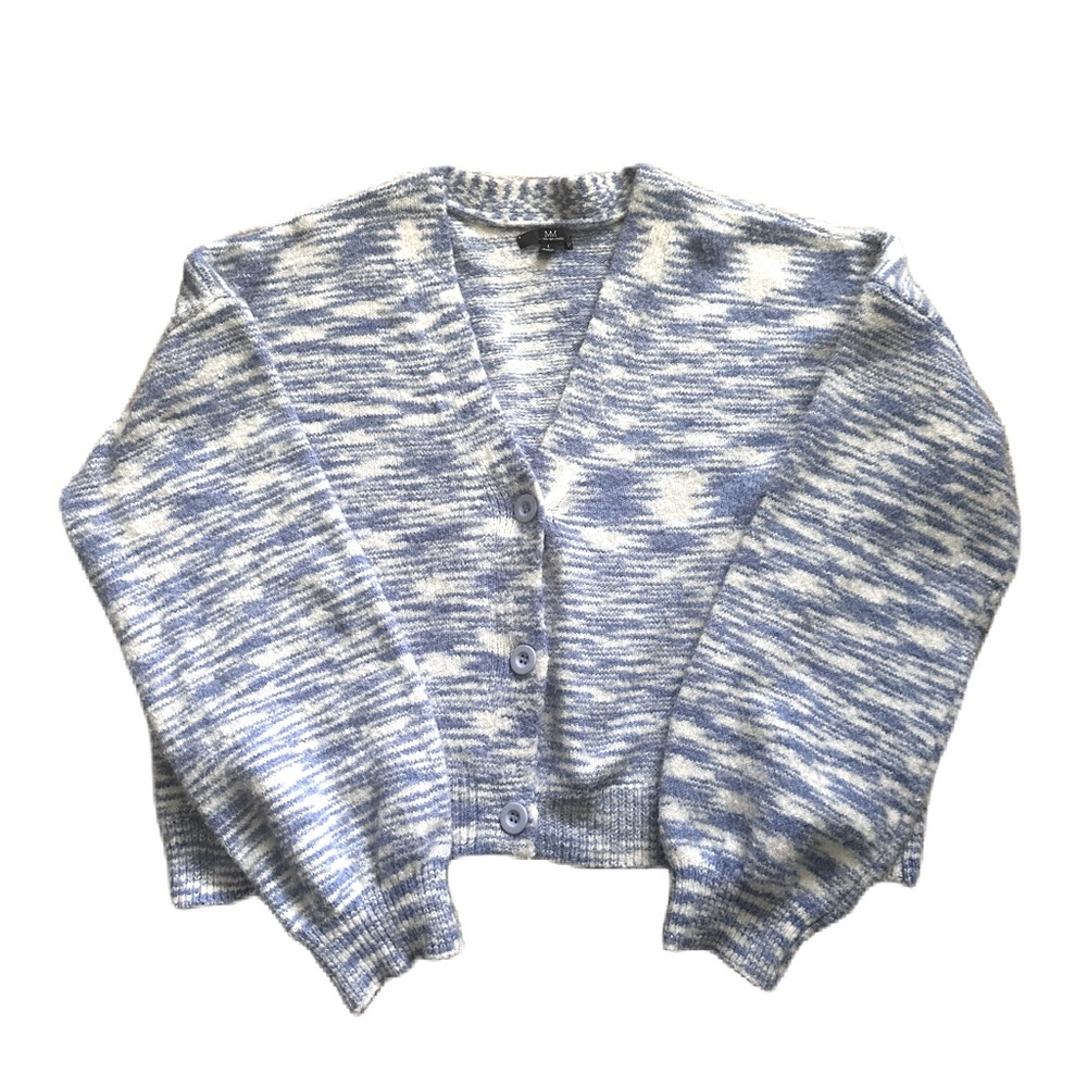 MM by My Michelle Cropped Sweater Cardigan. Size Large